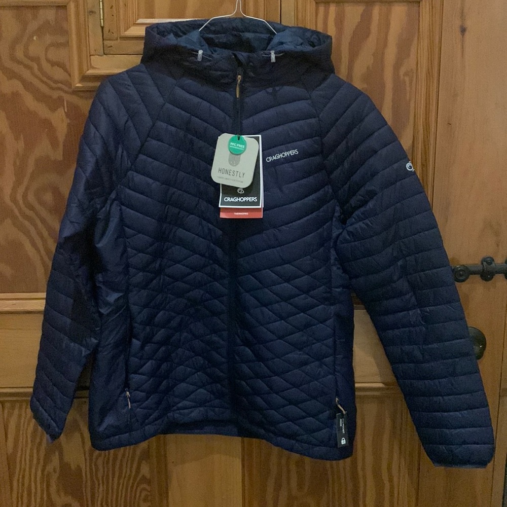NWT Craghoppers thermopro exploit hooded jacket size 8/M